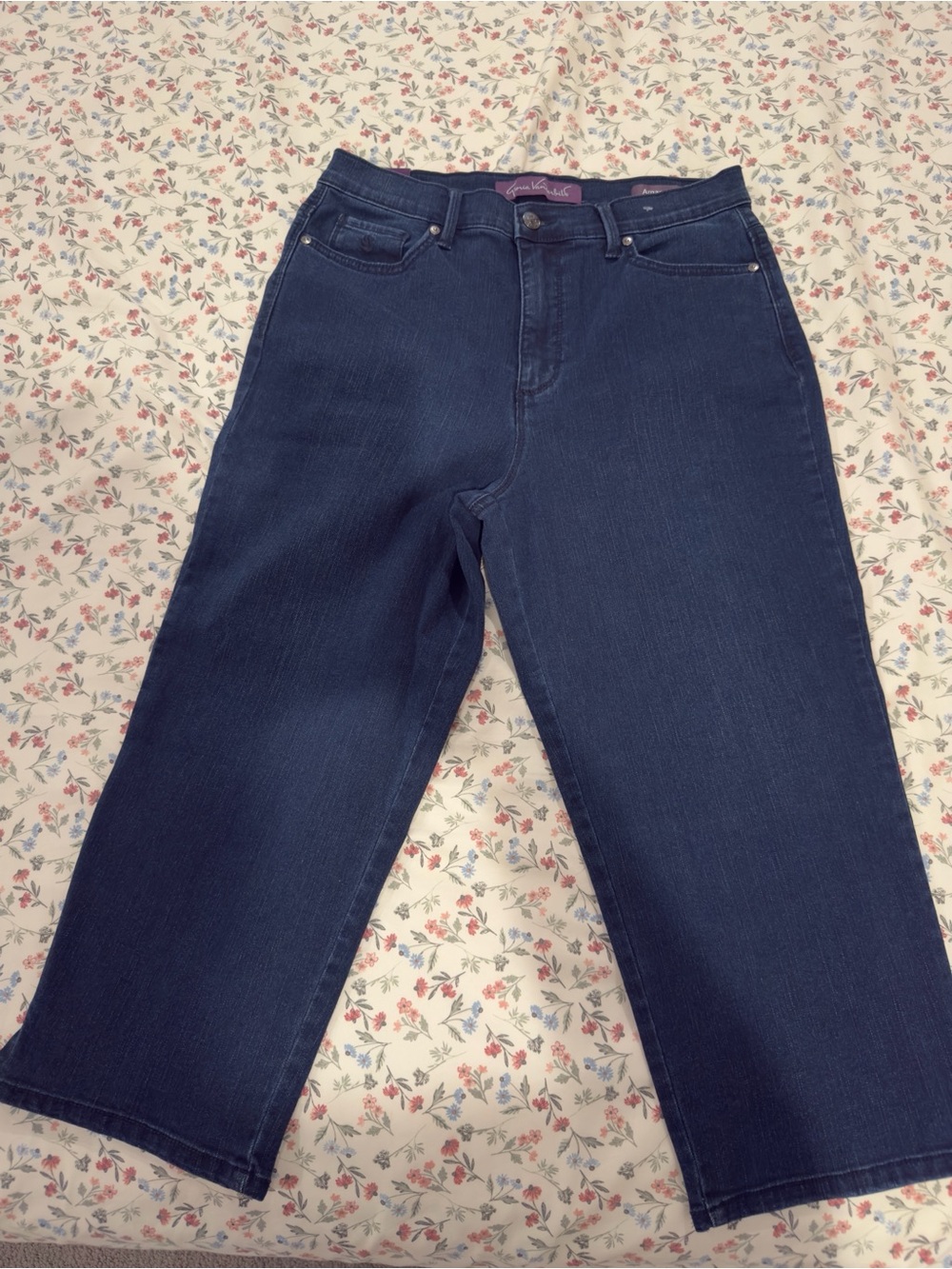 Gloria Vanderbilt Amanda Capri Classic Rise Jeans